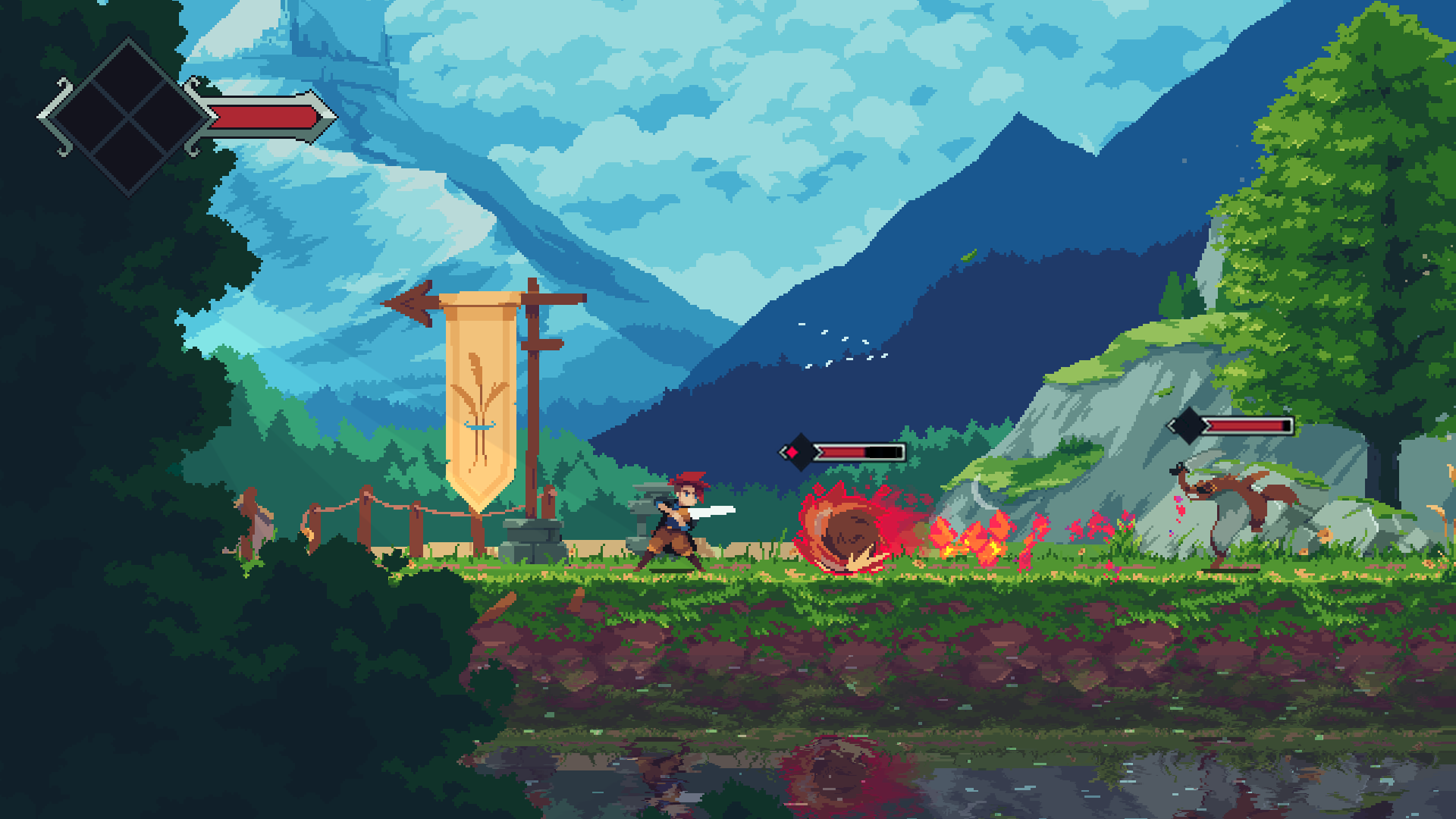 Insignia screenshot foothills